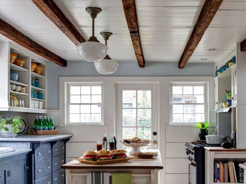 How To Style Wood Box Beams To Look Like Restored Beams