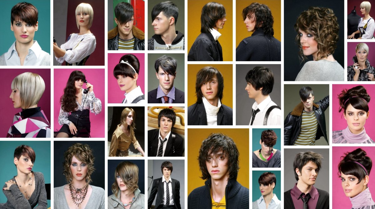 Eighties hair fashion