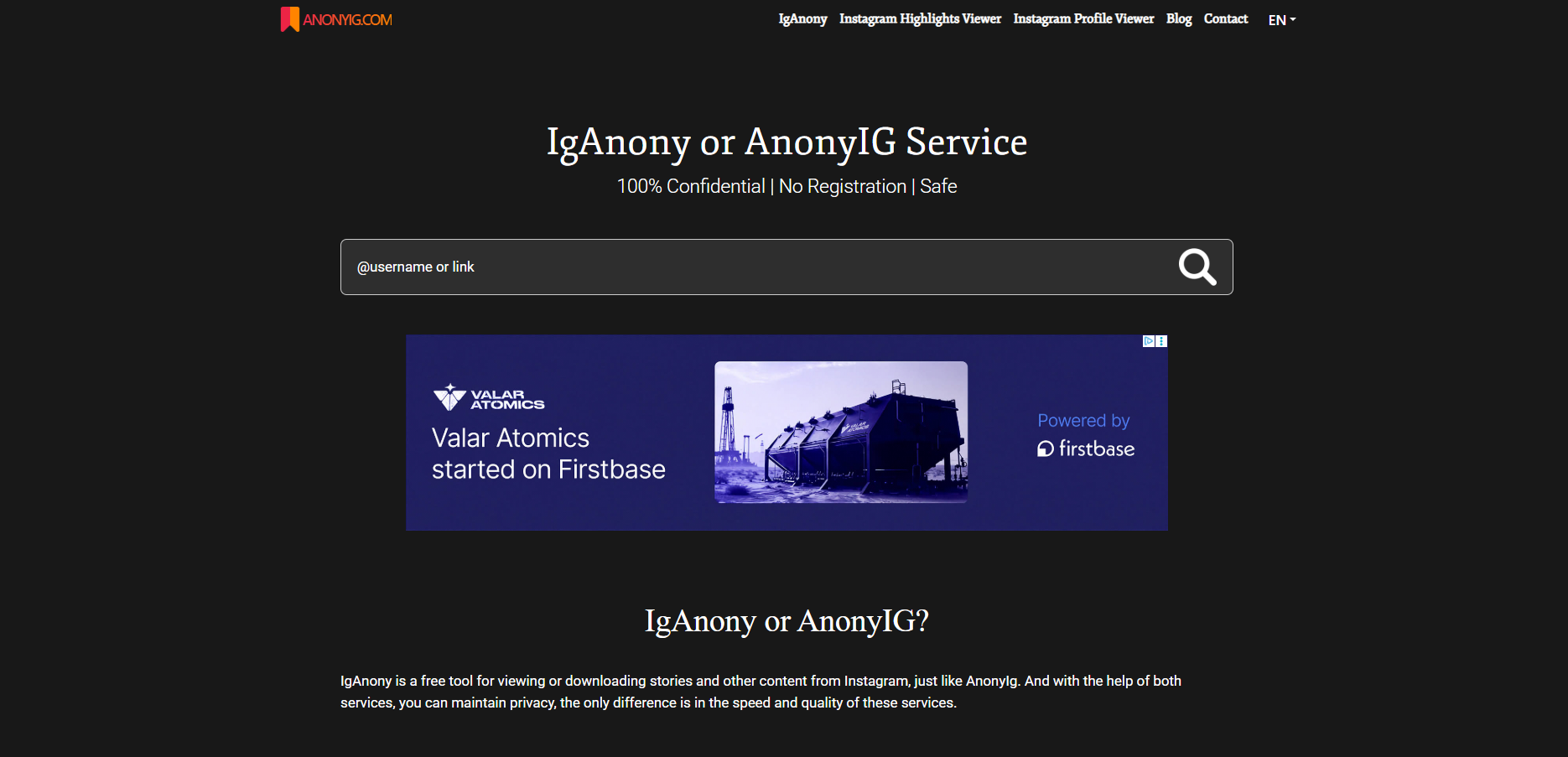 iganony